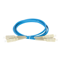 Оптический коммутационный шнур ITK MM, 50/125 (OM4), SC/UPC-SC/UPC, Duplex, 70 м, пурпурный [FPC5004-SCU-SCU-C2L-70M]