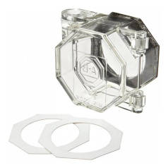 Блокиратор Brady кнопки пуска NEMA, поликарбонат, Ø 30.3 мм, прозрачный [gws104602]