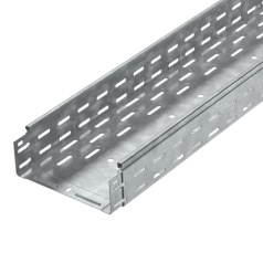 Лоток перфорированный IEK ESCA, сталь, толщина 0.8 мм, 80х300х3000 мм HDZ [CLP10-080-300-3-M-HDZ]