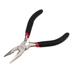 Тонкогубцы Rexant Мини, 120 мм, никелированные, авторазжим [12-4604]