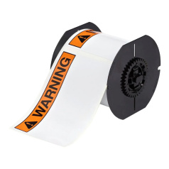 Этикетки Brady B30-25-595-ANSIWA винил, 101.6 х 152.4 мм, белые, 175 шт [gws142186]