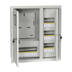 Корпус металлический IEK TITAN ЩУРв-3/30, 550х500х165 мм, IP31, серый [MKM35-V-30-31-1-ZO]