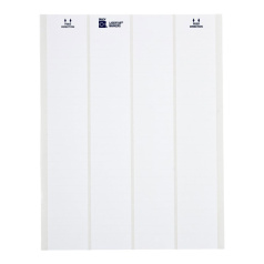 Этикетки Brady LAT-3-747-10 на листах LETTER, 16,51 х 6,35 мм, белые (27 листов) [brd29706]