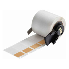 Самоламинирующиеся этикетки Brady M6‐30‐427‐OR винил, 19.05 х 38.1 мм, оранжевые, 250 шт [brd173812]