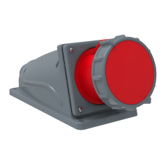 Розетка стационарная IEK MAGNUM ССИ-134 63А-6ч/380-415В 3P+PE IP67 [PSN12-063-4]