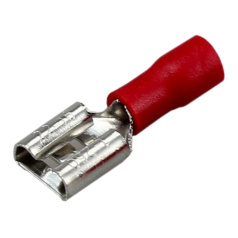 Клемма плоская изолированная Rexant РПи-м 1.5-(6.3) (10 шт) [06-0387-A]