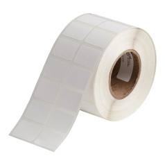 Этикетка Brady J20-88-7425J полипропилен, 25.4 х 19.05 мм, белая, 2000 шт [gws150015]