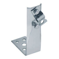 Держатель круглого проводника IEK, винтовой угловой 6-10 мм, 60 мм, оцинкованная сталь HDZ [ZDP87-14-1-16-60]