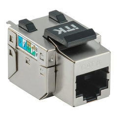 Модуль Keystone Jack ITK, категория 6 FTP 110 IDC 90° розеточный [CS1-1C06F-11]