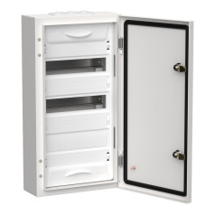 Корпус металлический IEK TITAN 5 ЩРн-36 (1х36), 585х310х140 мм, IP54, белый [TI5-50-N-036-54]