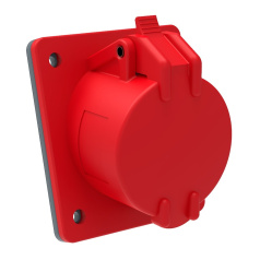 Розетка встраиваемая IEK MAGNUM ССИ-415 16А-6ч/200/346-240/415В 3P+PE+N IP44 [PSN42-016-5]
