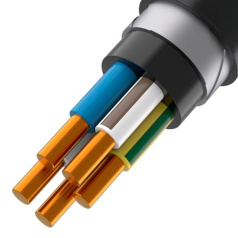 Кабель силовой медный ВБШвнг(А)-LS TOKOV ELECTRIC, 5х1.5 мм², ОК (N PE), 660 В [УТ000030870]
