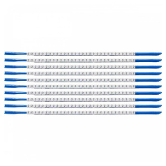 Клипсы для проводов Brady SCN-07-2 диаметр 1.9-2.4 мм, легенда "2", белые, 300 шт [brd133002]