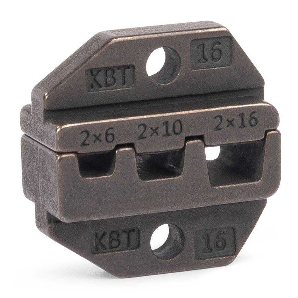 Номерная матрица КВТ МПК-16 для опрессовки втулочных наконечников [90713]