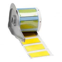 Термоусадочная трубка Brady M71-500-175-342YL полиолефин, 44.83 х 21.62 мм, желтая [brd114987]