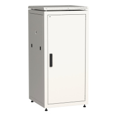Шкаф сетевой 19" ITK LINEA N 28U 600х600 мм, серый [LN35-28U66-M]