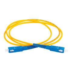 Оптический коммутационный шнур ITK SM, 9/125 (OS2), SC/UPC-SC/UPC, simplex, 1 м, желтый [FPC09-SCU-SCU-C1L-1M]