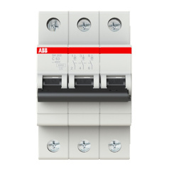 Автоматический выключатель ABB SH203 3P C63 6кА [2CDS213001R0634]