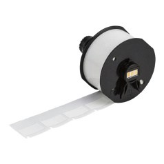 Этикетки Brady A62-16-499 нейлоновая ткань, 12.7 х 25.4 мм, белые, 450 шт [brd151012]