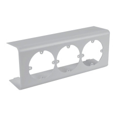 Рамка приборная тройная для ЭУИ Kopos EKE 100X60, 8550-13 (HB), белая