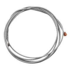 Трос для тросового блокиратора Brady, оцинкованная сталь, Ø 3.2 мм, 1.8 м [gws65319]