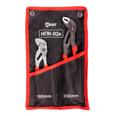 Набор переставных клещей КВТ ПРОФИ НПК-02к [105978]