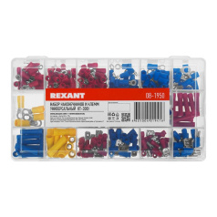 Набор наконечников и клемм универсальный Rexant IT-300 [08-1950]