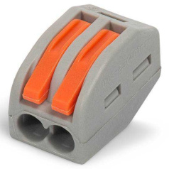 Клемма универсальная КВТ СМК 222-412 (5 шт) [90357]