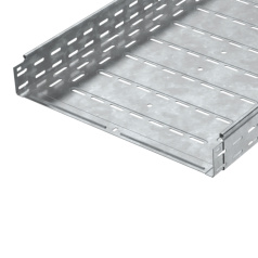 Лоток перфорированный IEK ESCA, сталь, толщина 1.2 мм, 80х500х3000 мм HDZ [CLP10-080-500-3-M-HDZ]