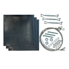 Комплект дополнительный IEK для мачты 6 м, оцинкованная сталь [ZML93D-MH-01-060]