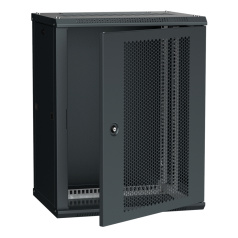 Шкаф настенный ITK LINEA W 12U 600х450 мм, чёрный [LWR5-12U64-PF]