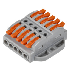 Клемма соединительная проходная IEK СМК 222-4155P с площадкой [UKZ20-4155P-050]