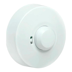 Датчик движения IEK ДД-МВ 201, 1200 Вт, 360°, 8 м, белый, IP20 [LDD11-201MB-1200-001]