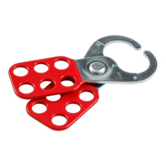 Множители замковые Brady стандартные, сталь с виниловым покрытием, Ø затвора 25 мм, 114х40х10 мм, красный, 12 шт [gws805840]