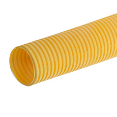 Труба гофрированная ITK ПВХ 90х1000 мм для выхода на 120 мм [DS-LCR90]