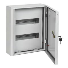 Корпус металлический IEK TITAN 3 ЩРн-24, 410х330х120 мм, IP54 серый [MKM11-N-24-54-Z]