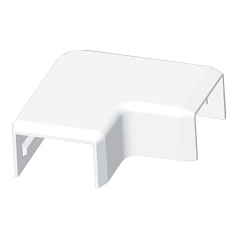 Поворот 90° Kopos LHD 25X15, 8693 (HB), белый