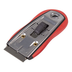 Скребок с выдвижным лезвием Rexant 5 лезвий в комплекте [12-4963]