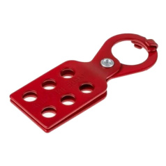 Множитель замковый Brady стальной, Ø затвора 25 мм, 110х39х7 мм, красный [gws236920]