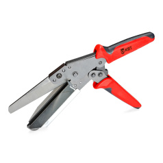 Ножницы КВТ НКК-110 для резки пластмассовых коробов, кабель-каналов, полимерных труб и резиновых профилей (79823)