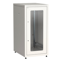 Шкаф напольный сетевой 19" ITK LINEA E 18U 600х800 мм, серый [LE35-18U68-GM]