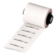 Этикетки Brady M6‐35‐428‐PROP полиэстер, 41.4 х 19.05 мм, черные на серебристом, 250 шт [brd173863]