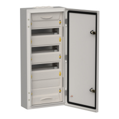 Корпус металлический IEK TITAN 5 ЩРн-48 (1х48), 710х310х140 мм, IP54, серый [TI5-50-N-048-54-7035]