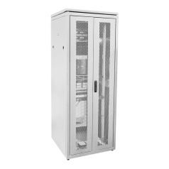 Шкаф сетевой 19" ITK LINEA N 33U 800х800 мм, серый [LN35-33U88-2PP]