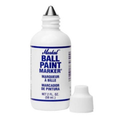 Маркер-туба Markal Ball Paint Marker, белый, 3мм [84620]