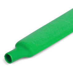 Трубка термоусадочная КВТ ТУТнг-LS-16/8 зеленая, усадка 2:1 [102190]
