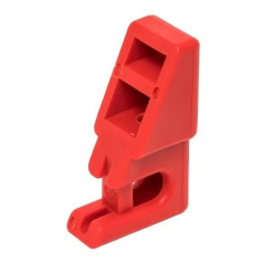 Блокиратор малых автоматических переключателей, нейлон, красный [gwrD08]