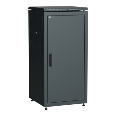 Шкаф сетевой 19" ITK LINEA N 24U 600х600 мм, чёрный [LN05-24U66-M]