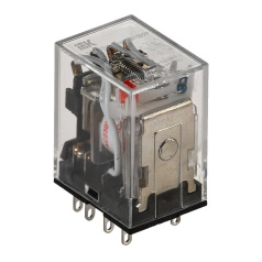 Реле РЭК78/4 IEK (MY4) с индикацией 3А 230В AC [RRP20-4-03-220A-LED]