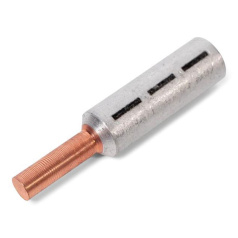 Наконечник штыревой алюмо-медный КВТ НШАМ 16 [81985]